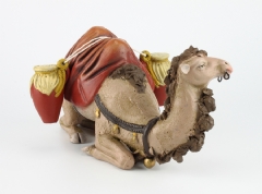 Camello tumbado con ánforas 18 cm.