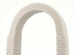 Arco romano piedra-ladrillo