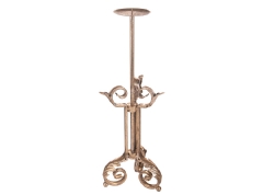 Ver Ficha de Candelabro Navidad dorado antiguo 51 cm.