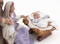 Ver Ficha de Grupo Natividad "Gloria" 12 cm. ( 2 piezas)